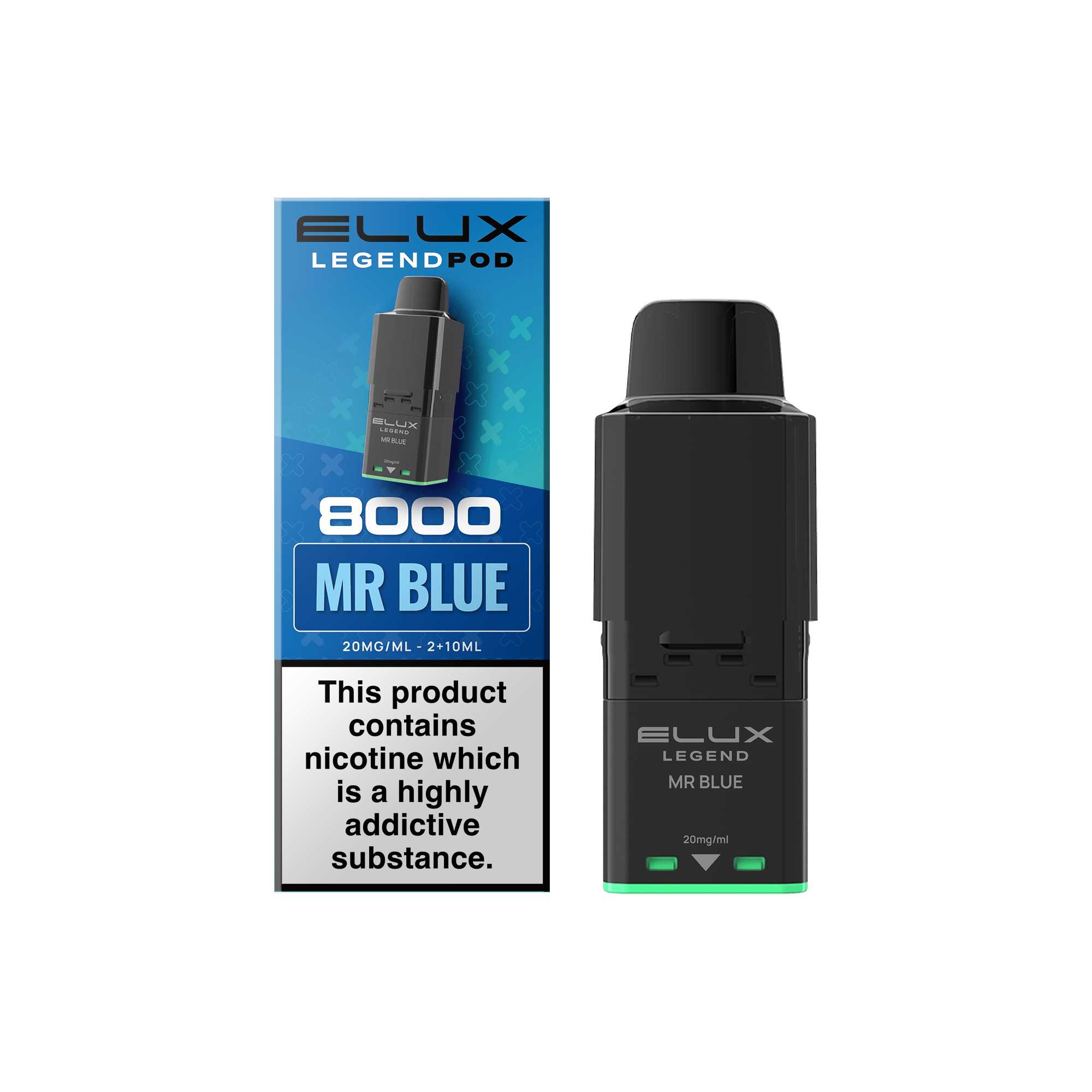 Elux Legend 8000 Prefilled Pod - Power Vape Shop