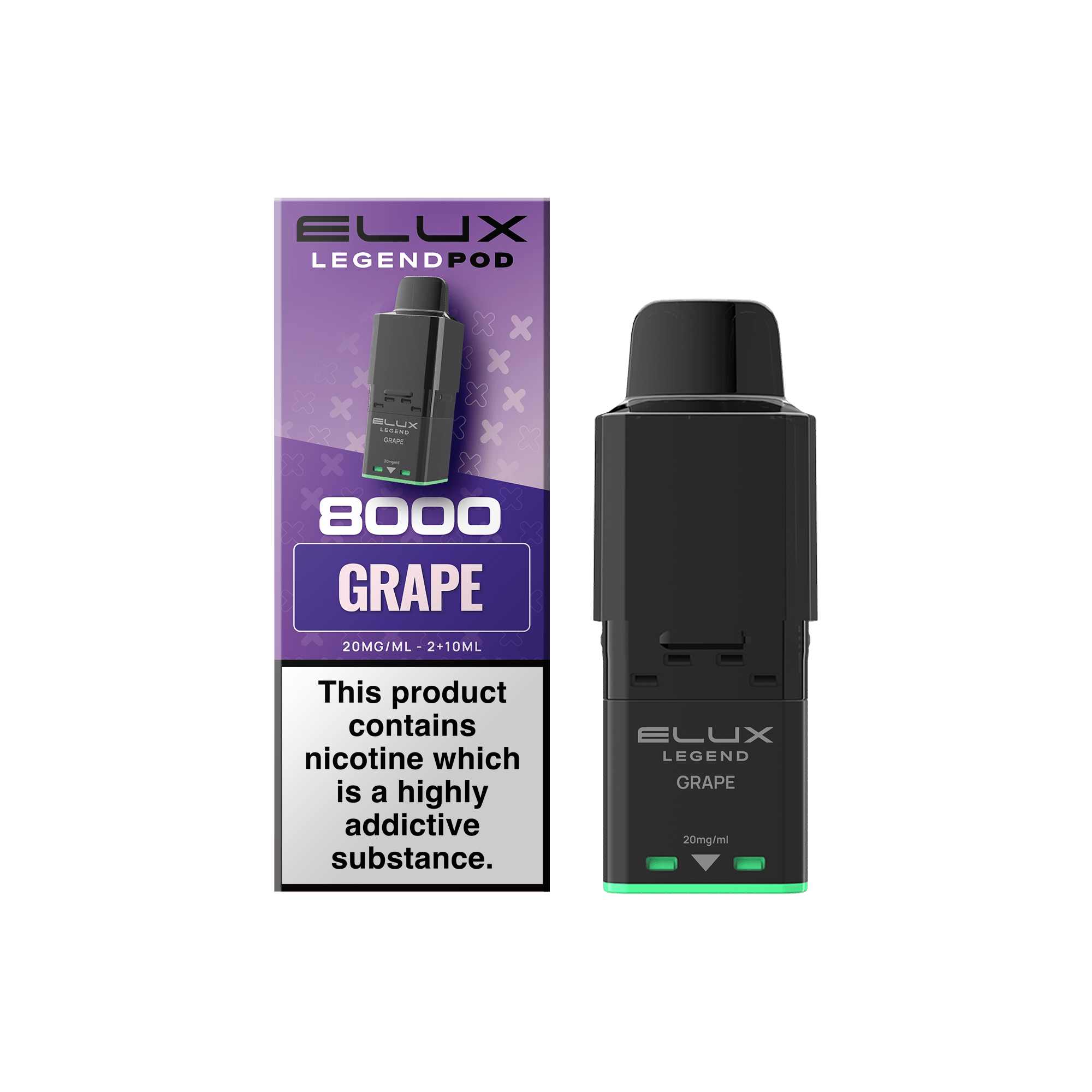 Elux Legend 8000 Prefilled Pod - Power Vape Shop