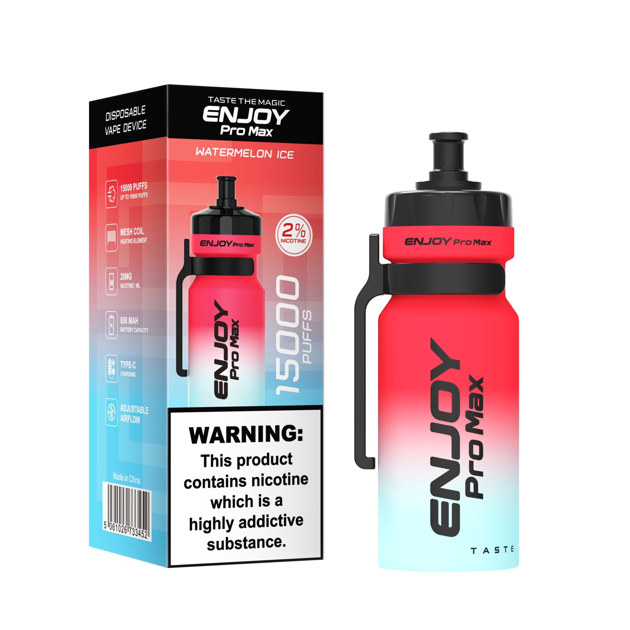 Enjoy Pro Max 15k Disposable Vape - Power Vape Shop