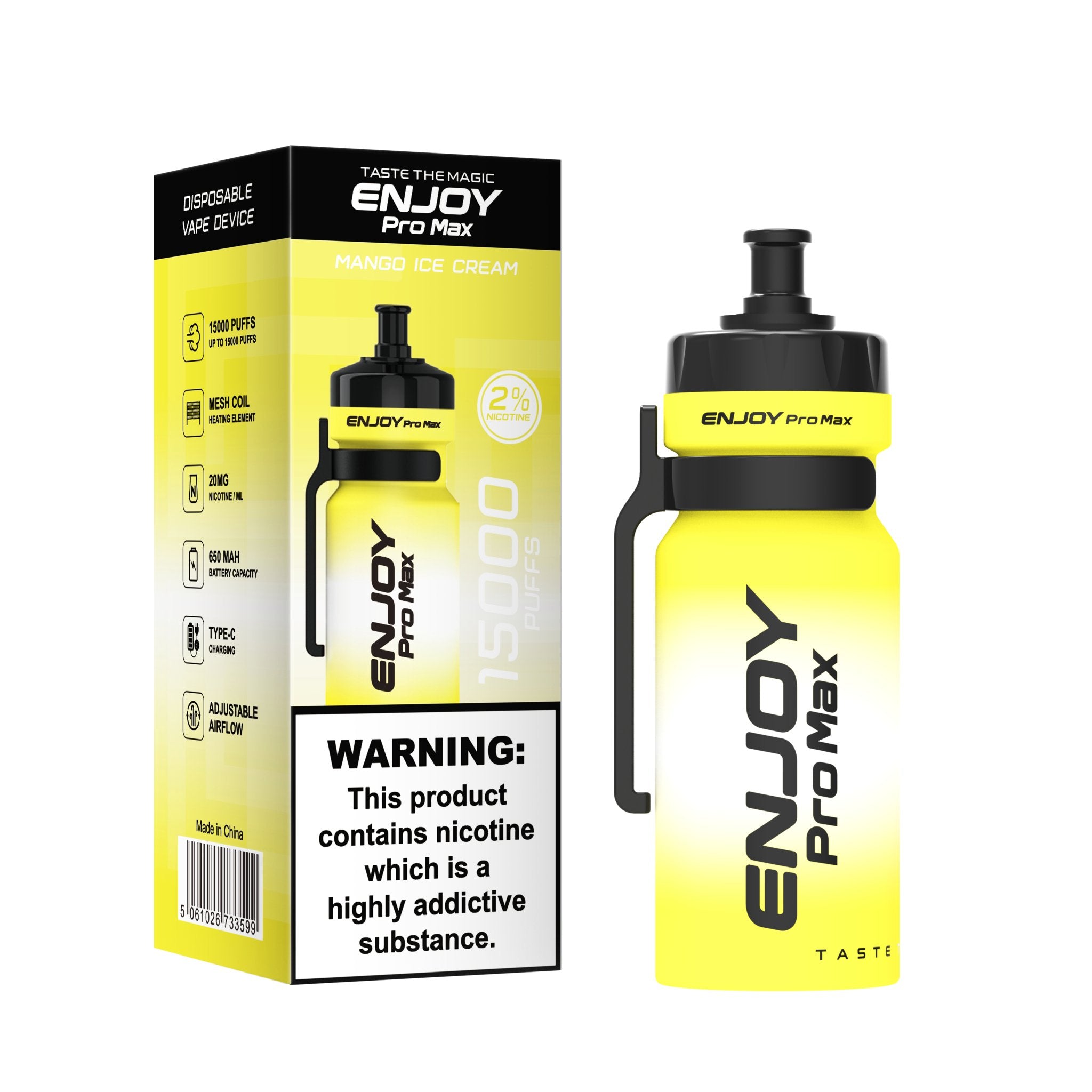 Enjoy Pro Max 15k Disposable Vape - Power Vape Shop