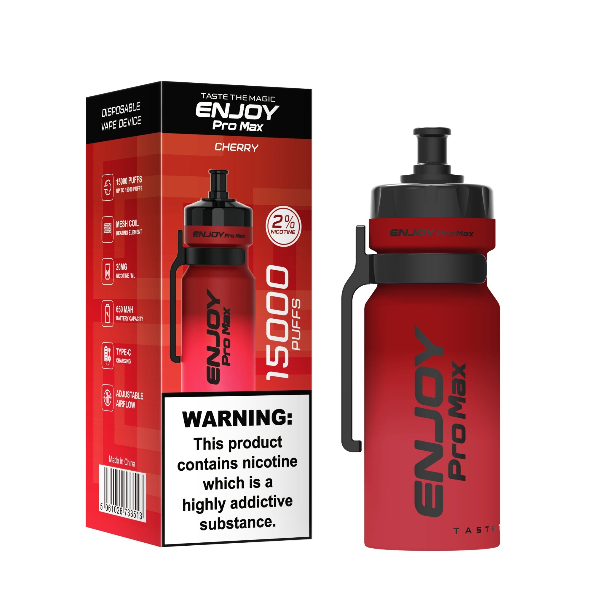 Enjoy Pro Max 15k Disposable Vape - Power Vape Shop