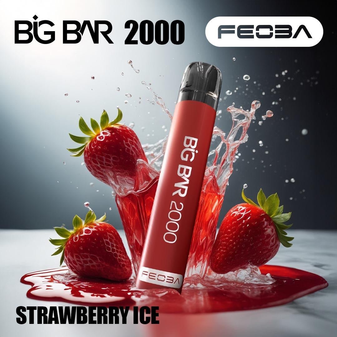 Feoba Big Bar 2000 Puffs - Big Bar 2k Puffs Vape by Feoba - Power Vape Shop