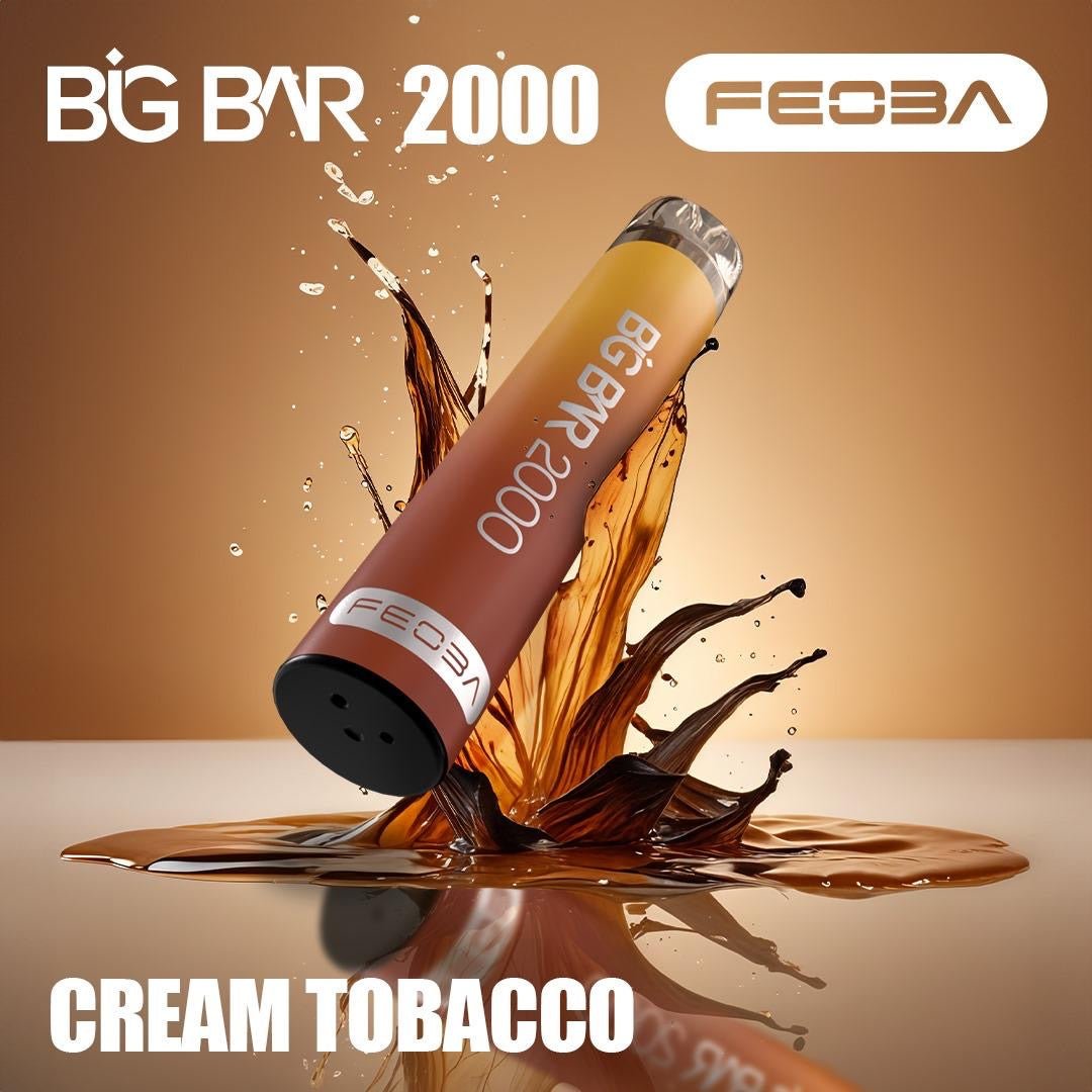 Feoba Big Bar 2000 Puffs - Big Bar 2k Puffs Vape by Feoba - Power Vape Shop