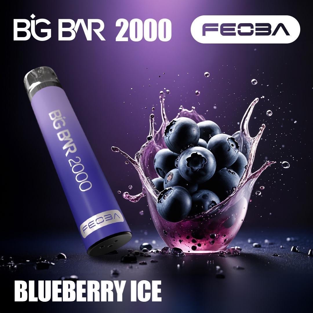 Feoba Big Bar 2000 Puffs - Big Bar 2k Puffs Vape by Feoba - Power Vape Shop