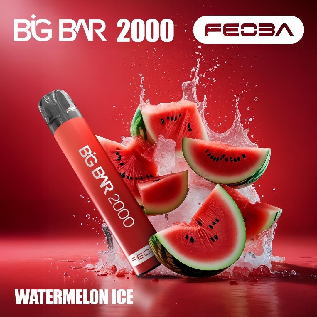 Feoba Big Bar 2000 Puffs - Big Bar 2k Puffs Vape by Feoba - Power Vape Shop