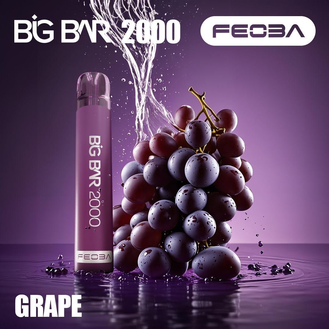 Feoba Big Bar 2000 Puffs - Big Bar 2k Puffs Vape by Feoba - Power Vape Shop