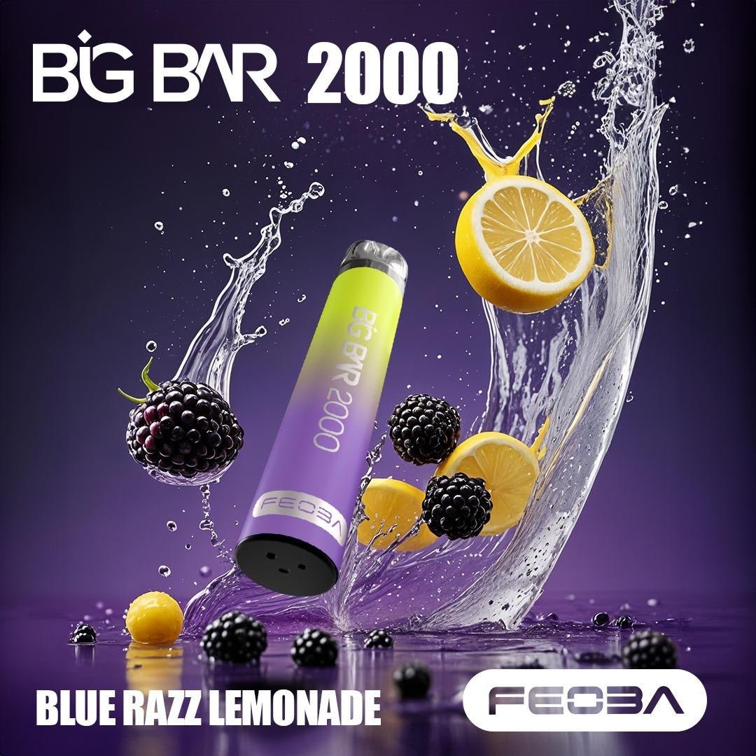 Feoba Big Bar 2000 Puffs - Big Bar 2k Puffs Vape by Feoba - Power Vape Shop