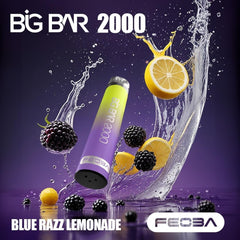 Feoba Big Bar 2000 Puffs - Big Bar 2k Puffs Vape by Feoba - Power Vape Shop