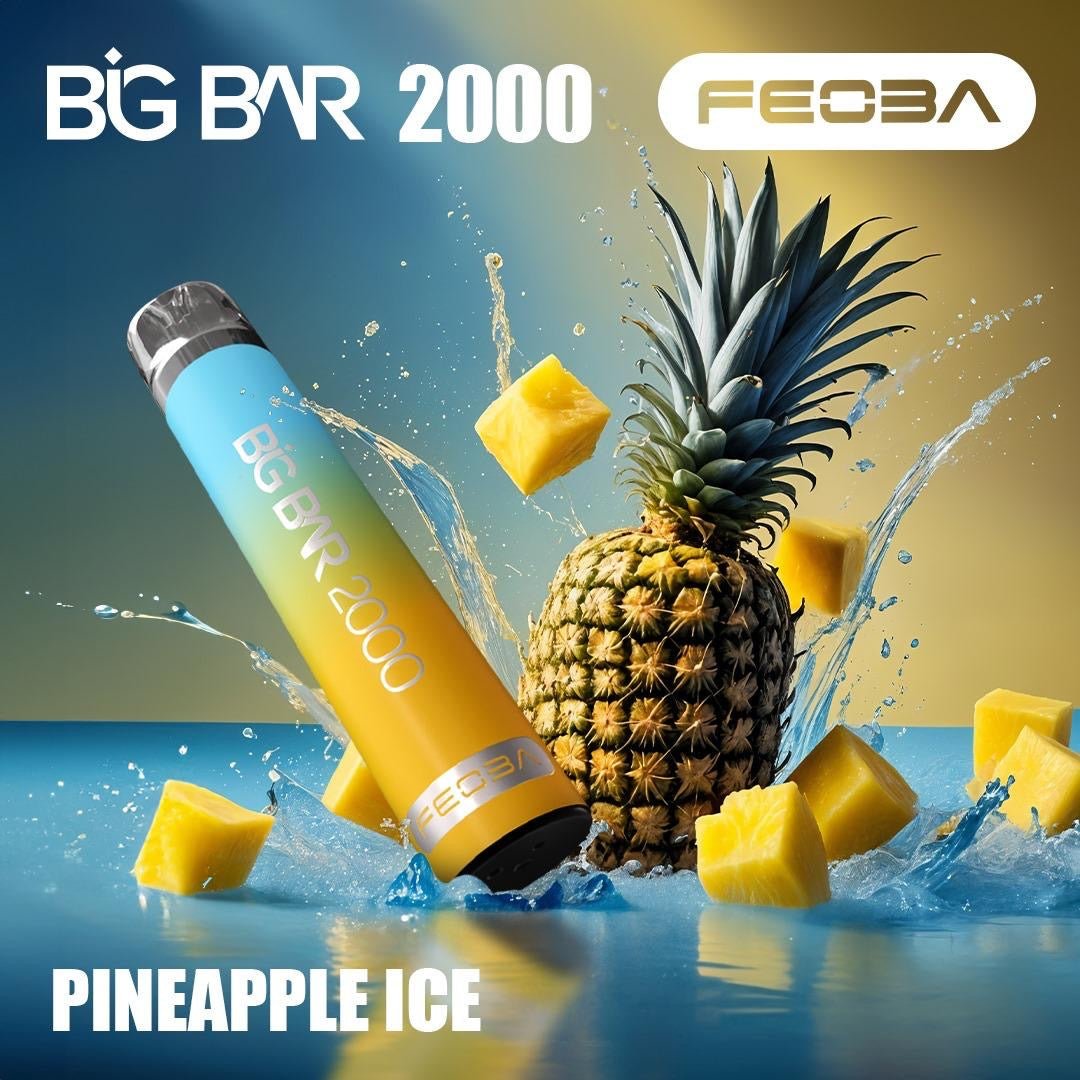 Feoba Big Bar 2000 Puffs - Big Bar 2k Puffs Vape by Feoba - Power Vape Shop