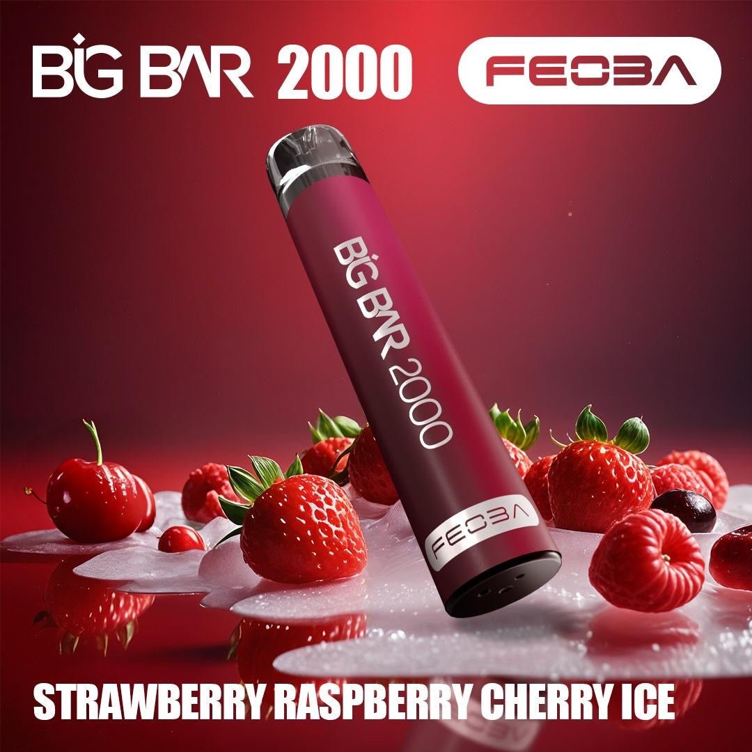 Feoba Big Bar 2000 Puffs - Big Bar 2k Puffs Vape by Feoba - Power Vape Shop