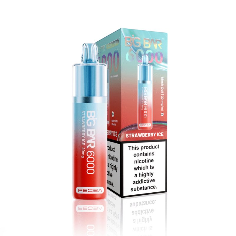 Feoba Big Bar 6000 Disposable | Any 3 for 19.99! Feoba Big Bar 6000 Disposable | Any 3 for 19.99!