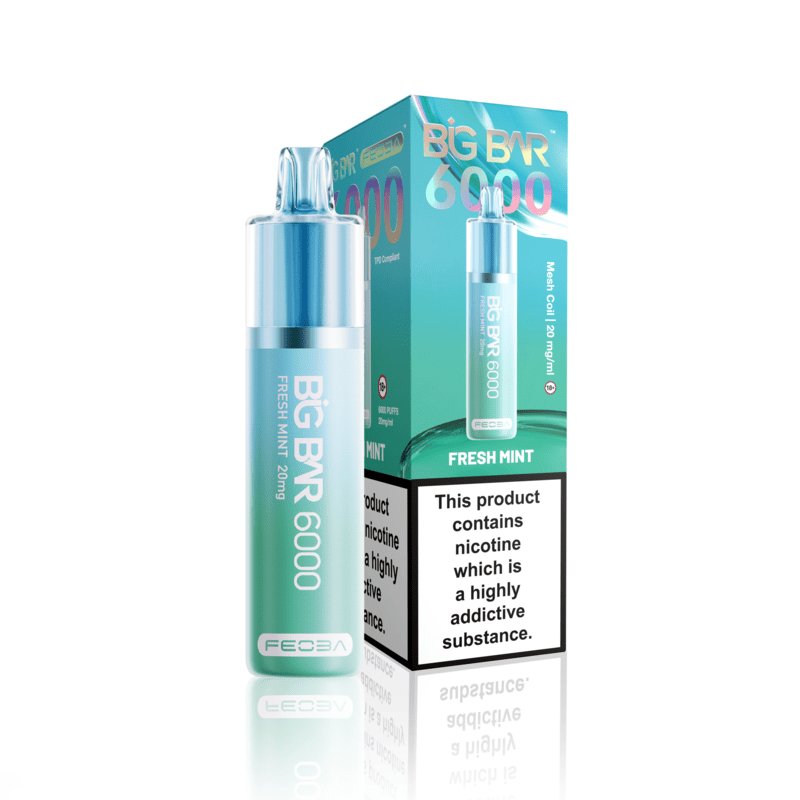 Feoba Big Bar 6000 Disposable | Any 3 for 19.99! Feoba Big Bar 6000 Disposable | Any 3 for 19.99!
