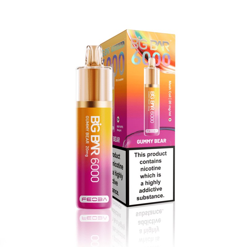 Feoba Big Bar 6000 Disposable | Any 3 for 19.99! Feoba Big Bar 6000 Disposable | Any 3 for 19.99!