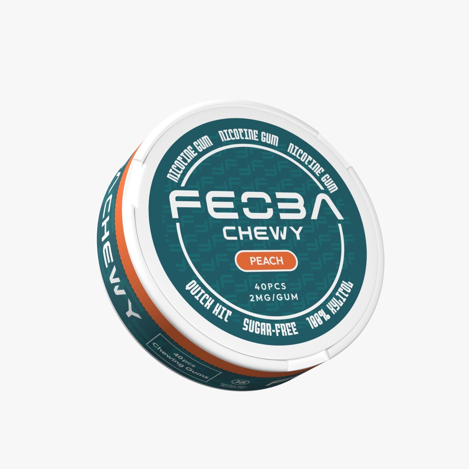 Feoba Nicotine Chewy Gum Peach - Power Vape Shop