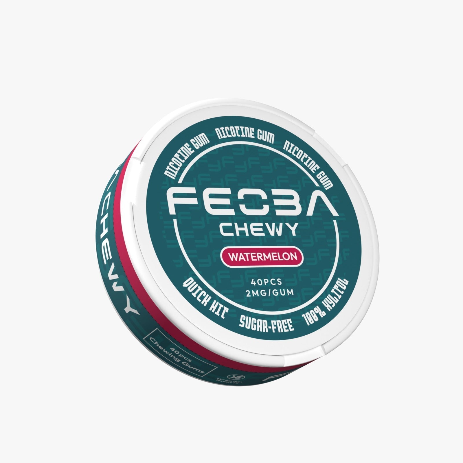 Feoba Nicotine Chewy Gum Watermelon - Power Vape Shop