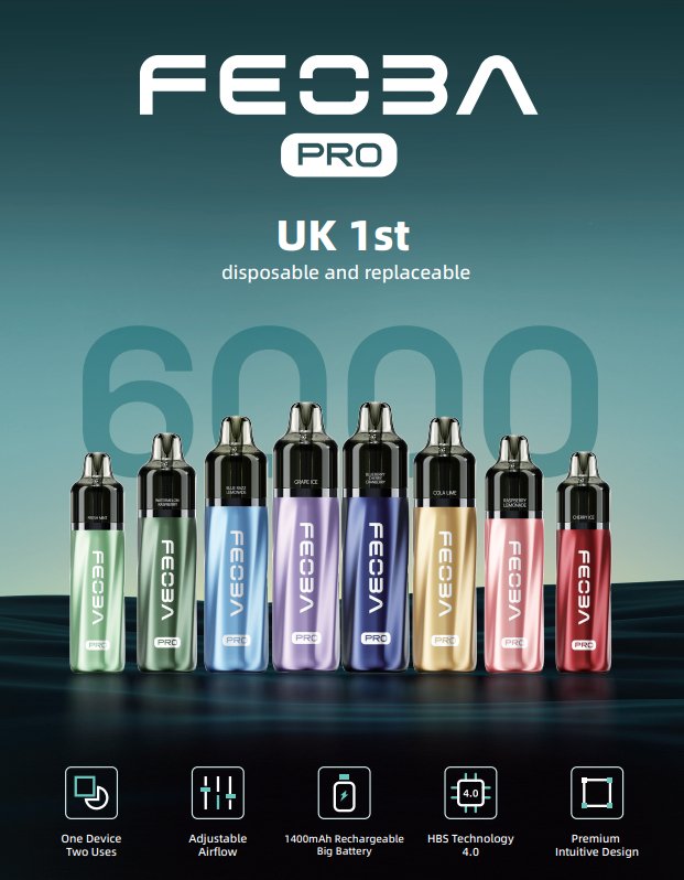 Feoba Pro Vape Feoba Pro 6000 Puffs Vape | Buy 3 For 22 | Ninja Vapes Australia Refill Pods Feoba Pro Vape Feoba Pro 6000 Puffs Vape | Buy 3 For 22 | Ninja Vapes Australia Refill Pods