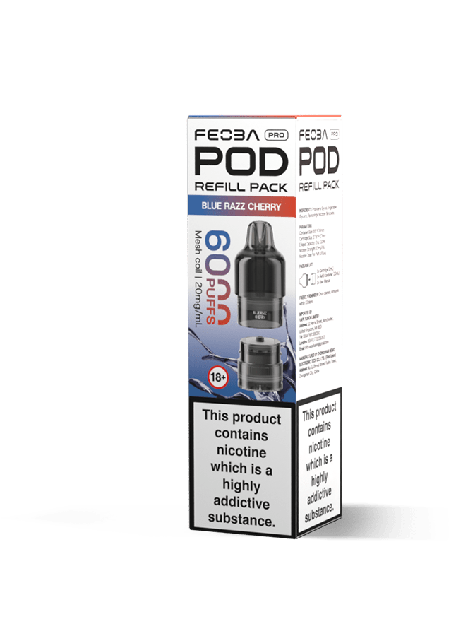 Feoba Pro 6000+ Replacement Pods - Power Vape Shop