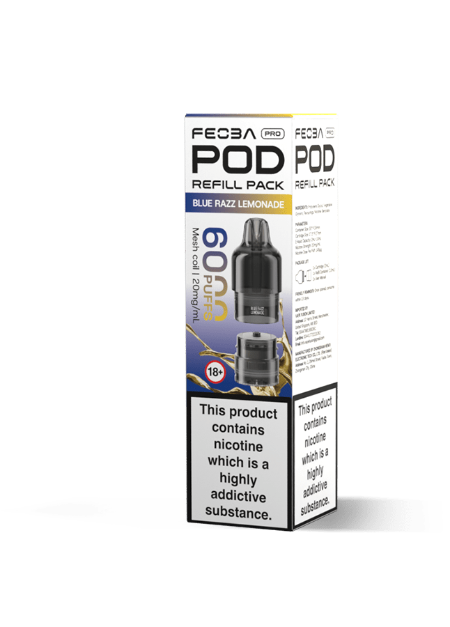Feoba Pro 6000+ Replacement Pods - Power Vape Shop