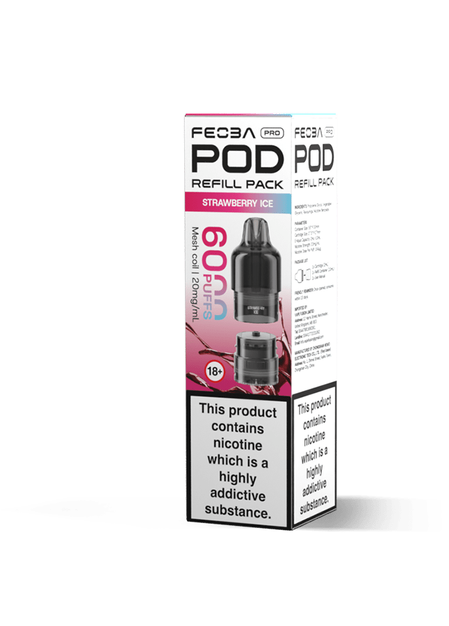Feoba Pro 6000+ Replacement Pods - Power Vape Shop