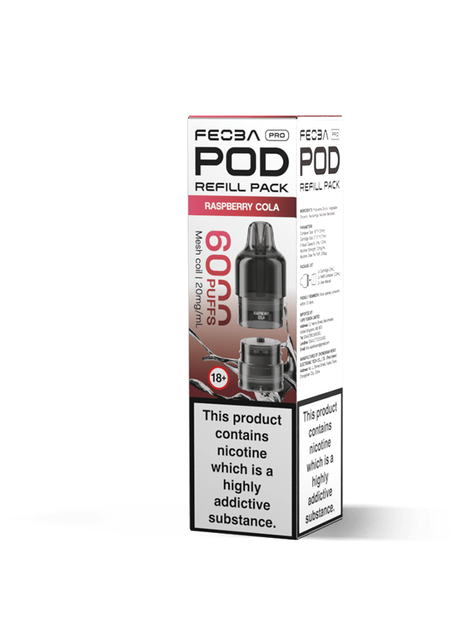 Feoba Pro 6000+ Replacement Pods - Power Vape Shop