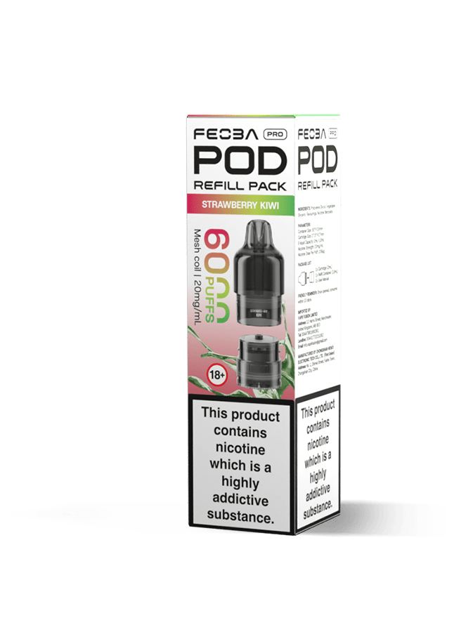 Feoba Pro 6000+ Replacement Pods - Power Vape Shop