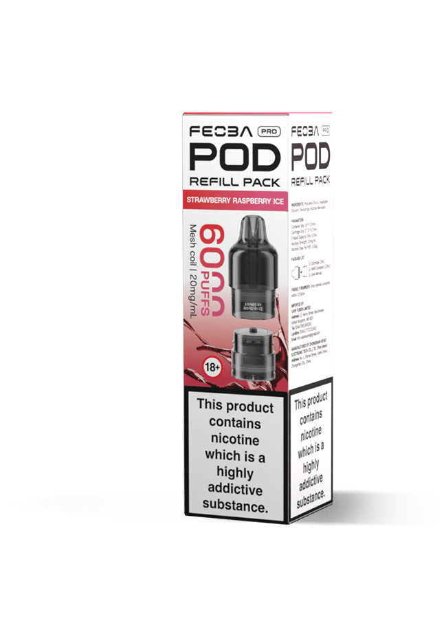 Feoba Pro 6000+ Replacement Pods - Power Vape Shop