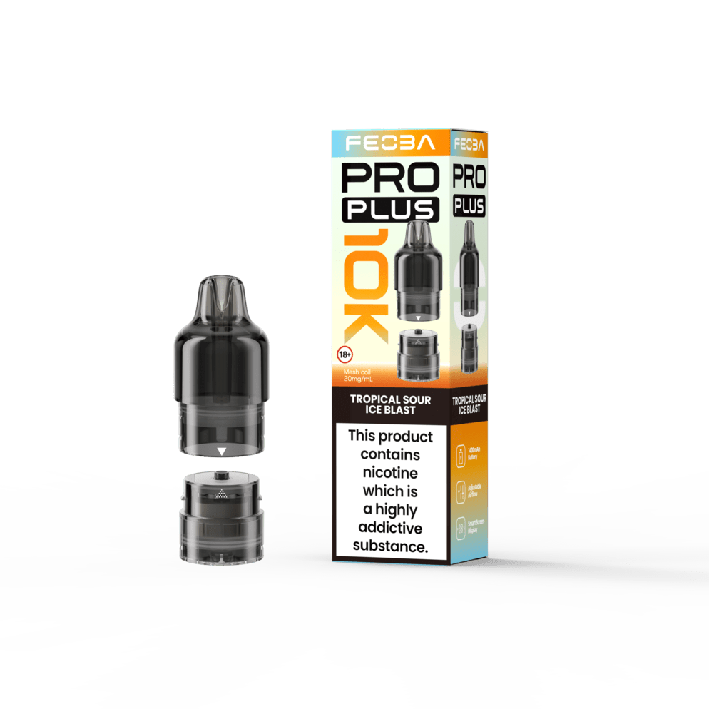 FEOBA Pro Plus 10K Prefilled Pods - Power Vape Shop