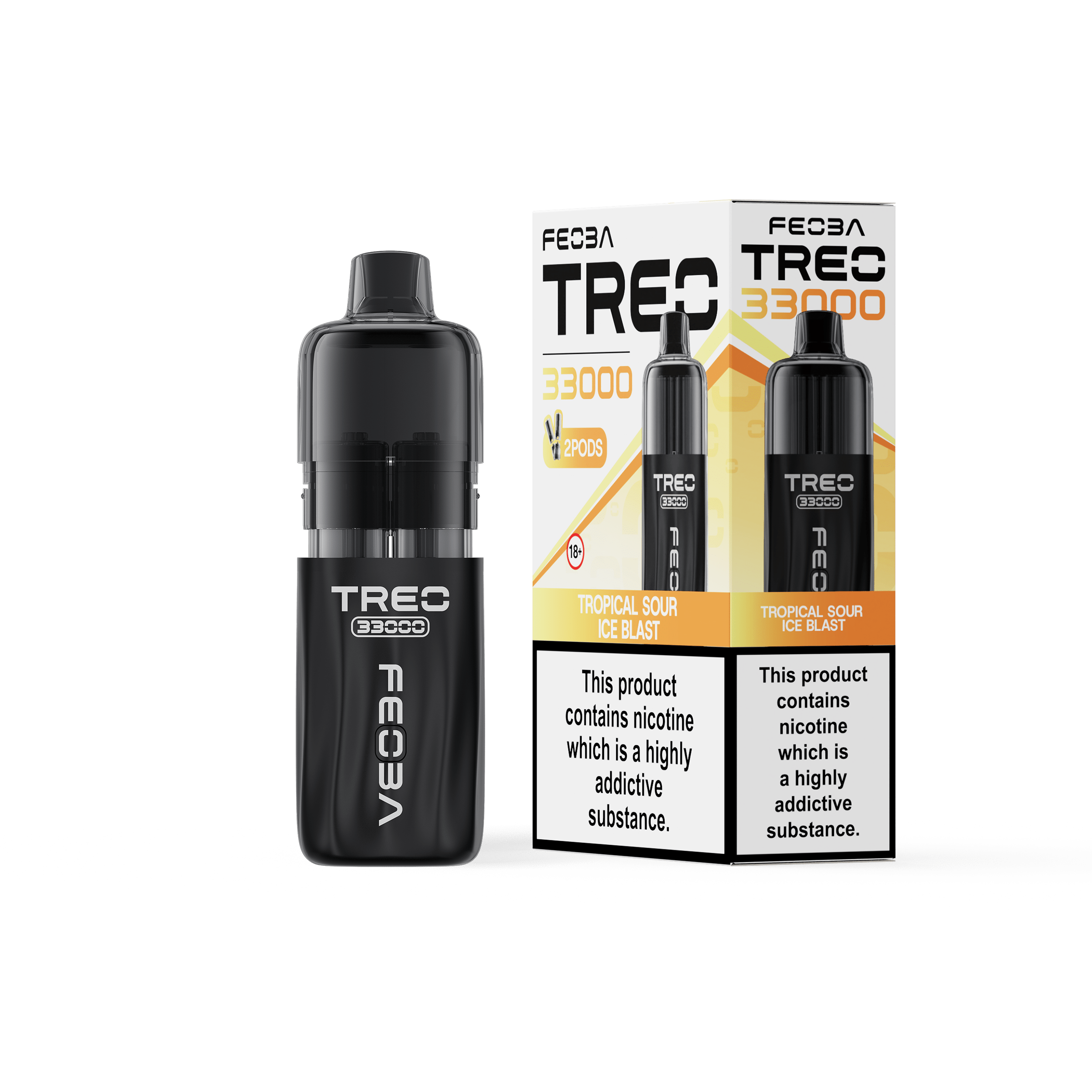 Feoba Treo 33k Tropical Sour Ice Blast