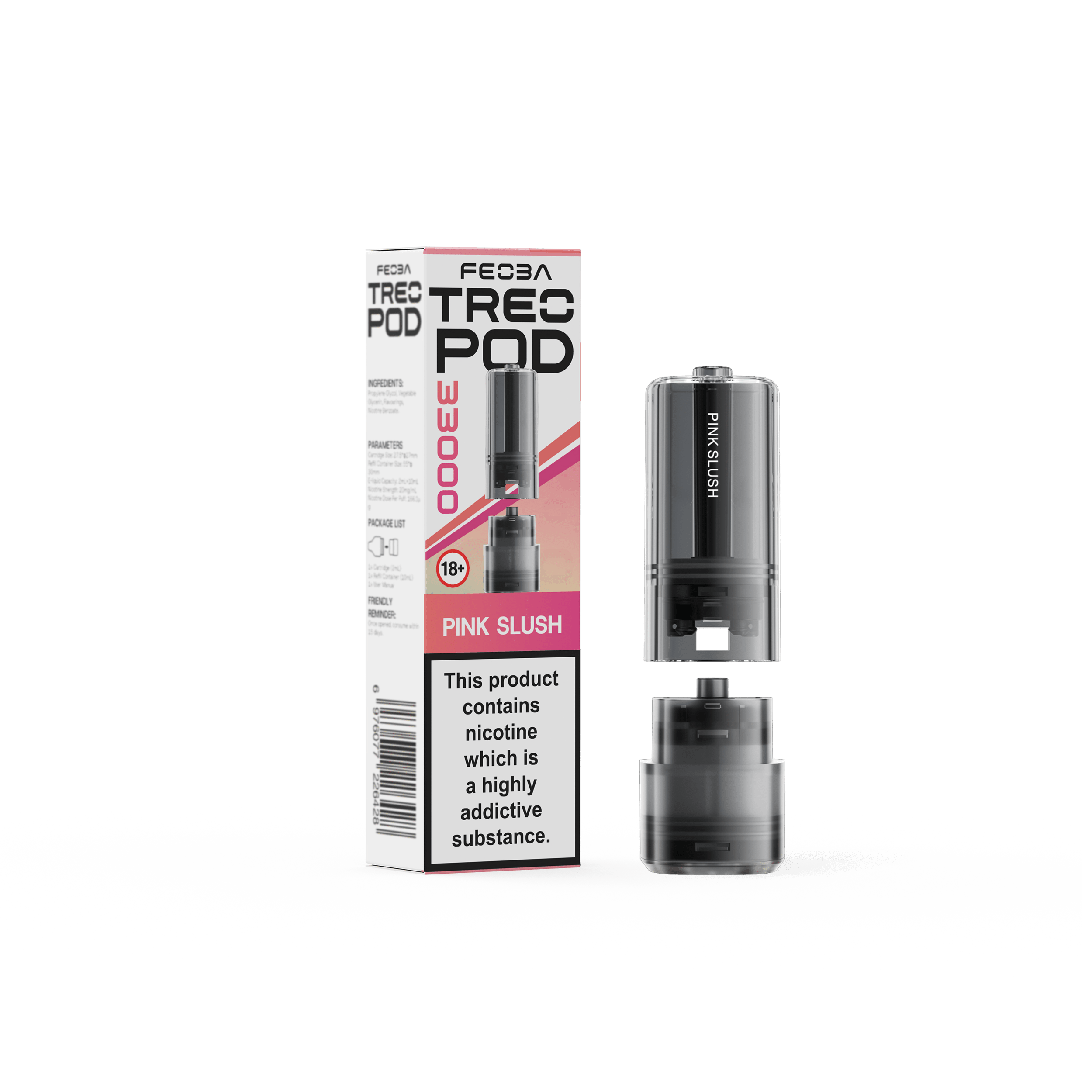 Feoba Tro 33k Replacement Pods - Power Vape Shop