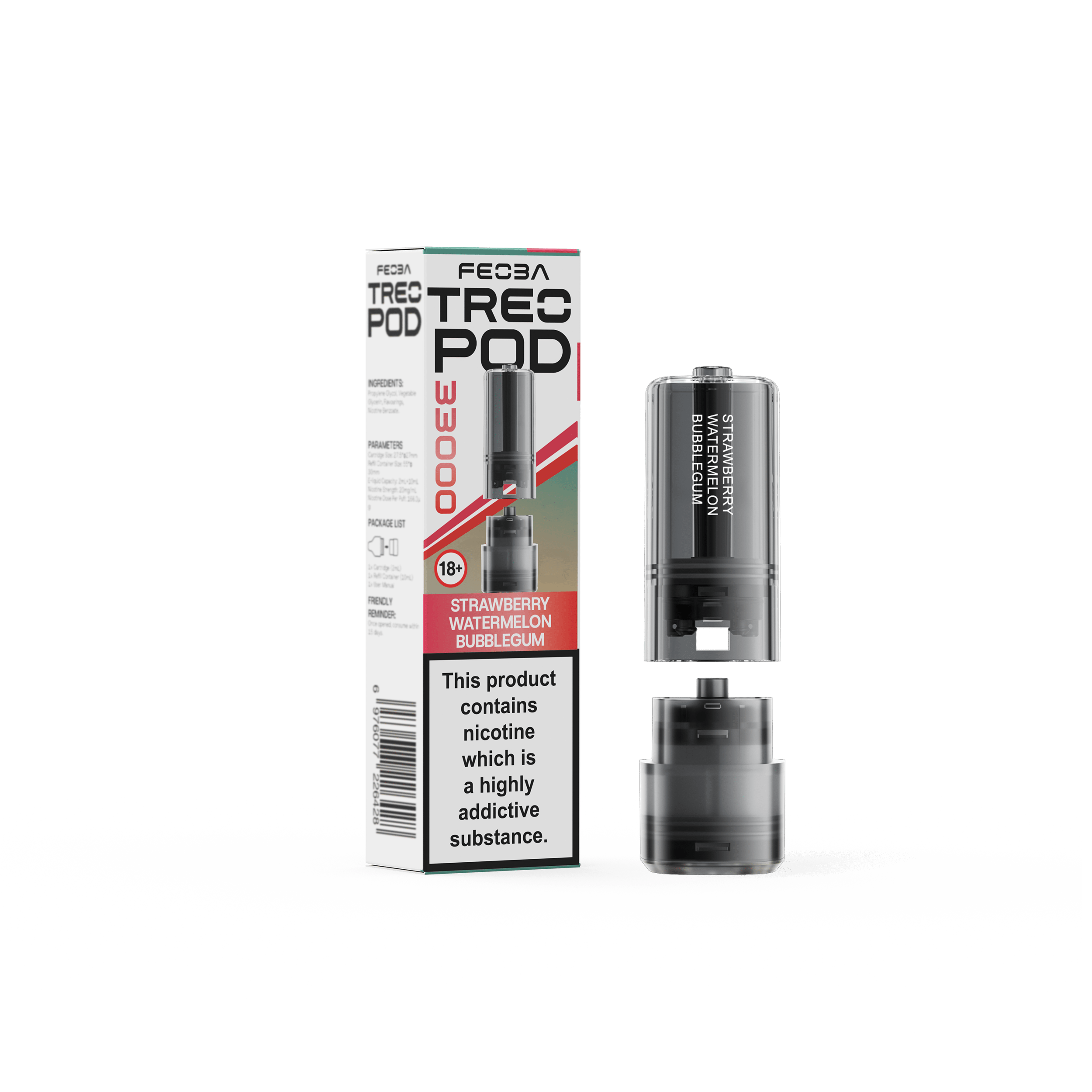 Feoba Tro 33k Replacement Pods - Power Vape Shop