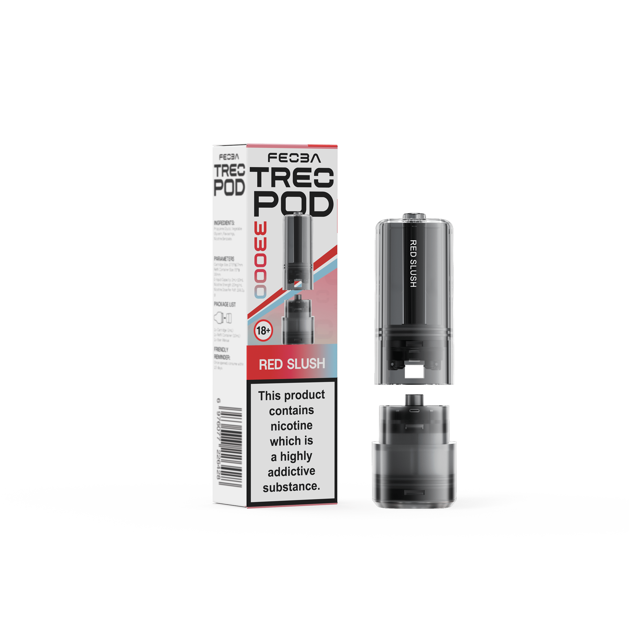 Feoba Tro 33k Replacement Pods - Power Vape Shop