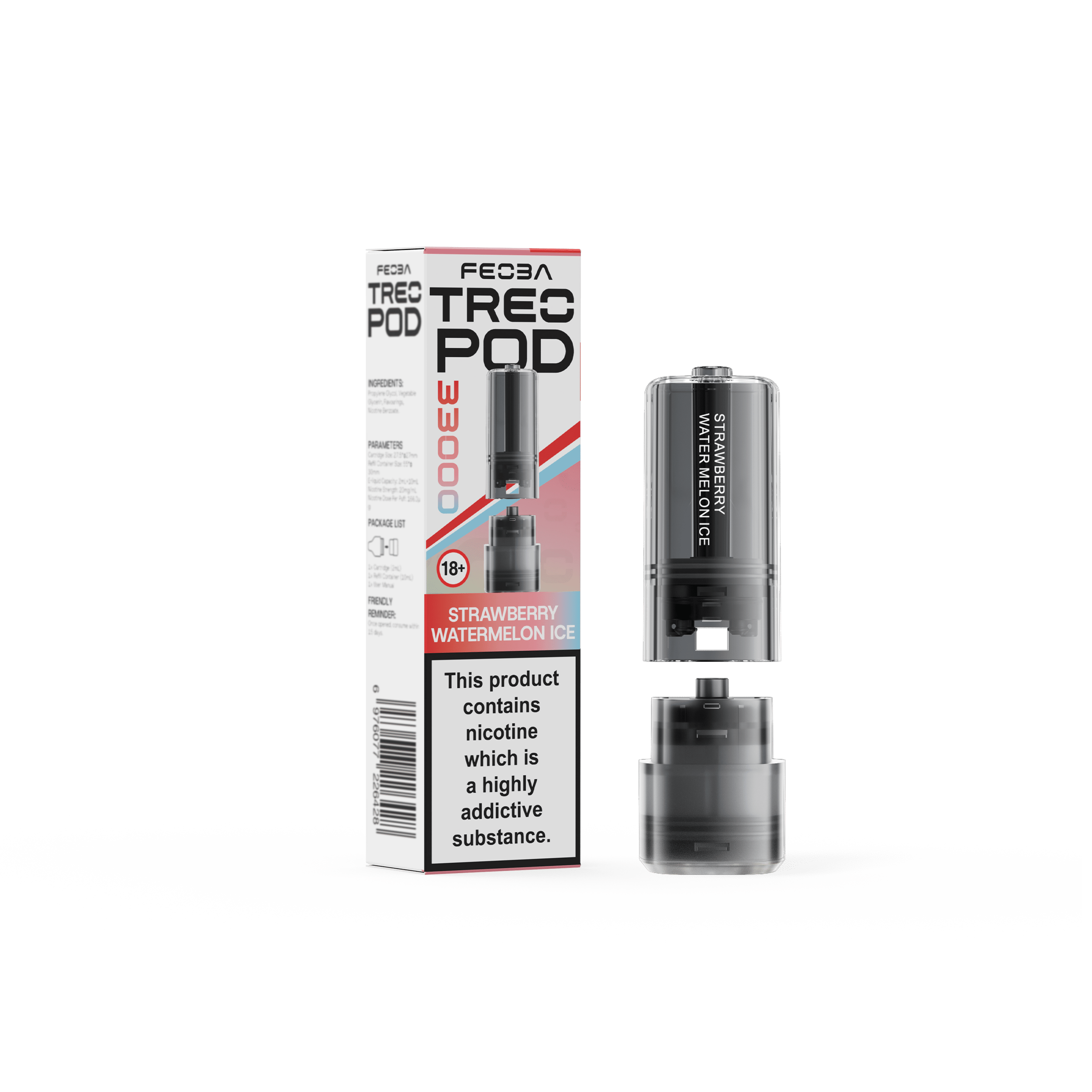 Feoba Tro 33k Replacement Pods - Power Vape Shop