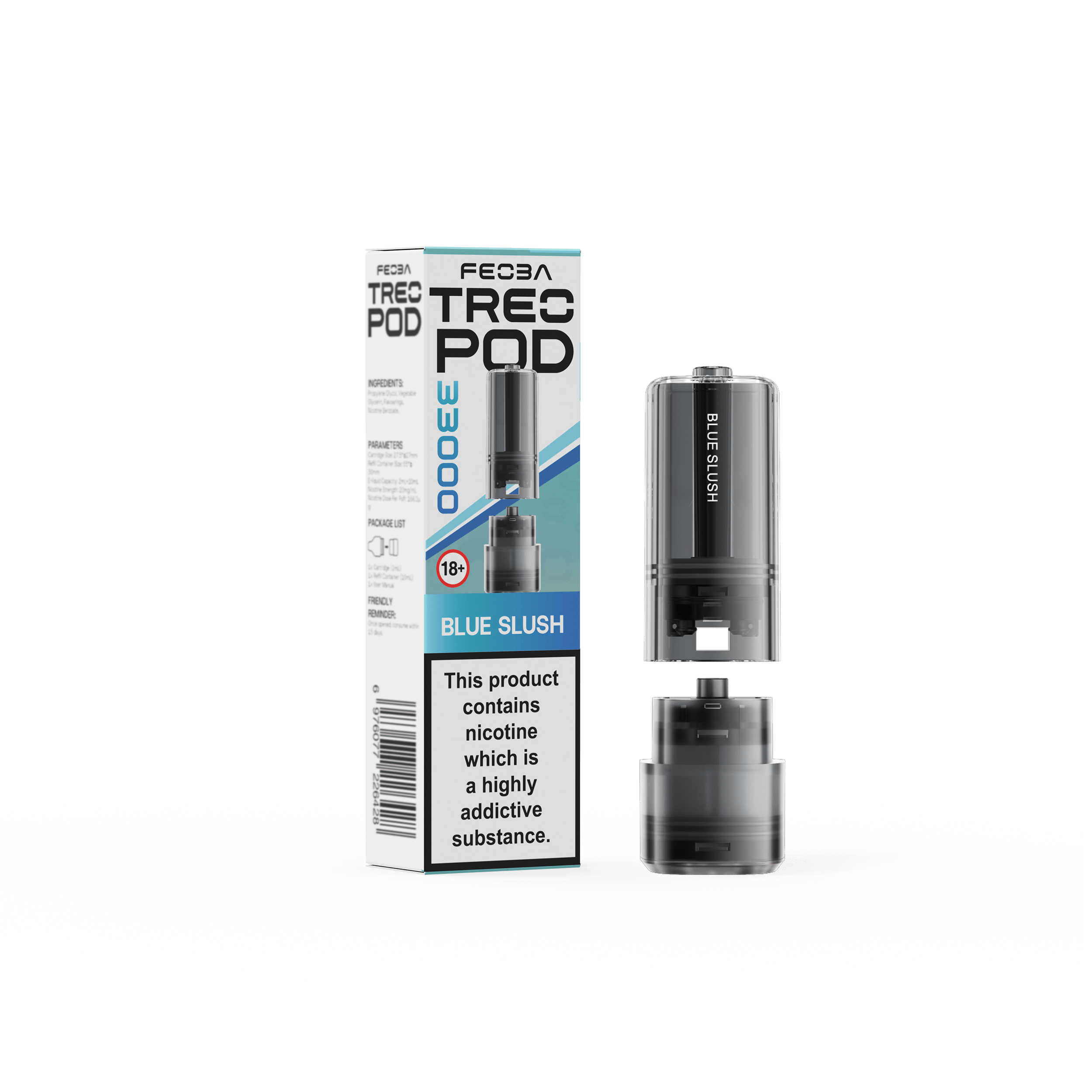 Feoba Tro 33k Replacement Pods - Power Vape Shop