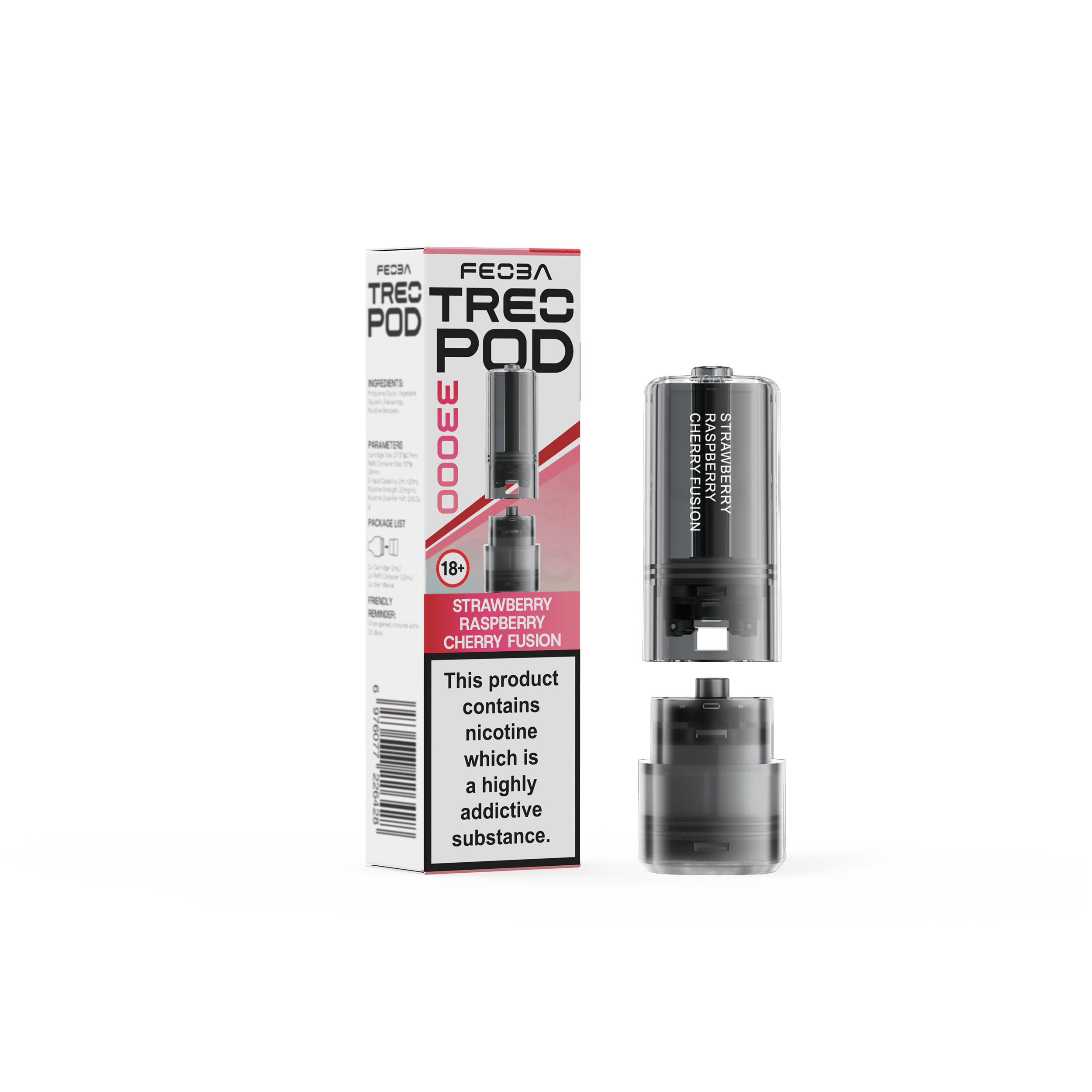 Feoba Tro 33k Replacement Pods - Power Vape Shop