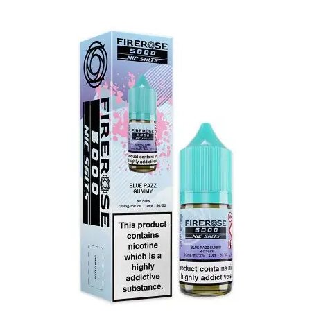 Firerose 5000 Nic Salts - Blue Razz Gummy - Power Vape Shop