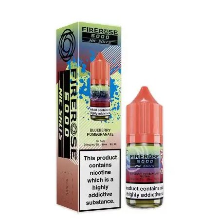 Firerose 5000 Nic Salts - Blueberry Pomegranate - Power Vape Shop