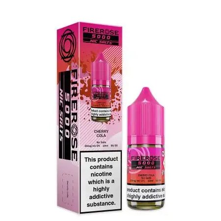 Firerose 5000 Nic Salts - Cherry Cola - Power Vape Shop