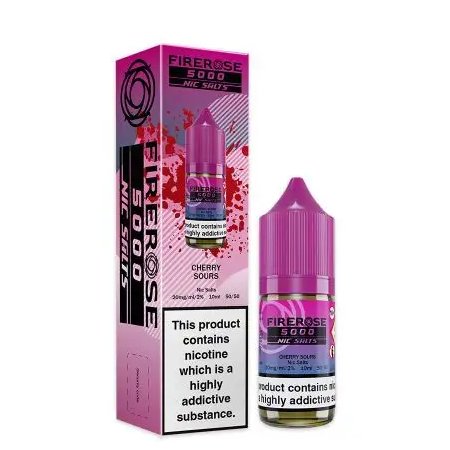 Firerose 5000 Nic Salts - Cherry Sours - Power Vape Shop