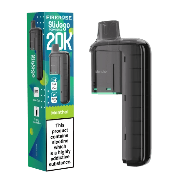 Firerose Slidego 20k Prefilled Pod - Power Vape Shop