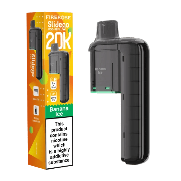 Firerose Slidego 20k Prefilled Pod - Power Vape Shop