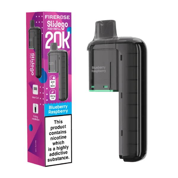 Firerose Slidego 20k Prefilled Pod - Power Vape Shop