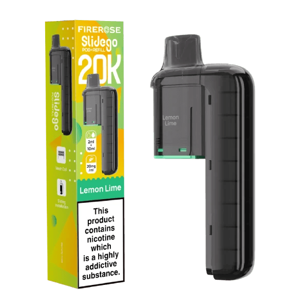 Firerose Slidego 20k Prefilled Pod - Power Vape Shop