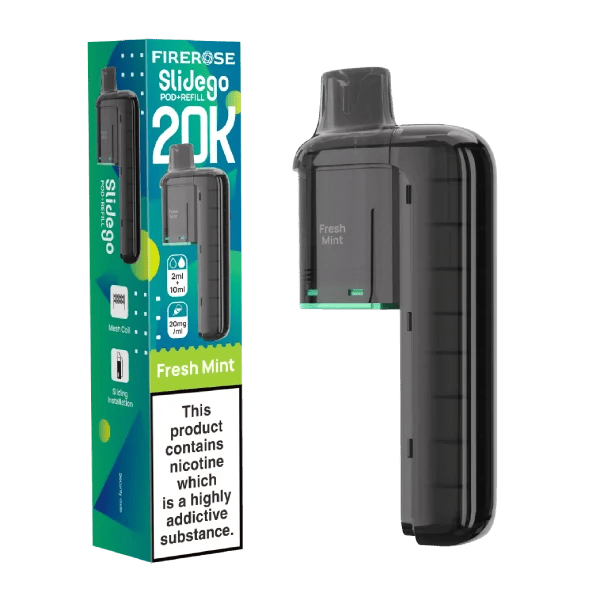 Firerose Slidego 20k Prefilled Pod - Power Vape Shop