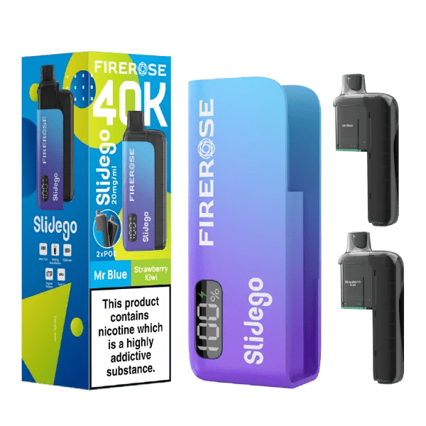 Firerose Slidego 40k Prefilled Pod Kit - Power Vape Shop