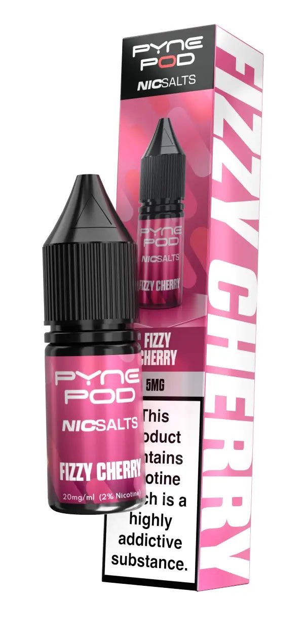 Fizzy Cherry Nic Salt E-Liquid by Pyne Pod - Power Vape Shop