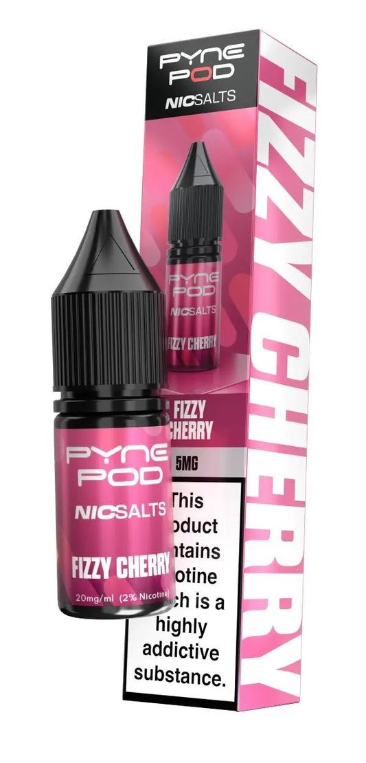 Fizzy Cherry Nic Salt E-Liquid by Pyne Pod - Power Vape Shop