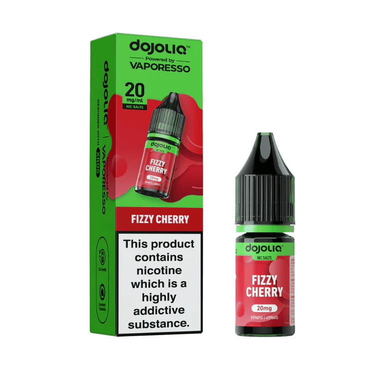 Fizzy Cherry Nic Salt E-Liquid by Vaporesso Dojo Liq 10ml - Power Vape Shop