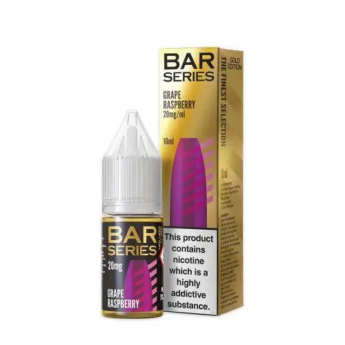 Fizzy White Grape Nic Salt E - Liquid by Bar Series Gold Edition 10ml - Power Vape Shop