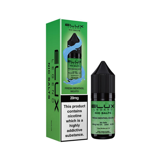 Fresh Menthol Mojito Nic Salt E - Liquid by Elux Legend - Power Vape Shop