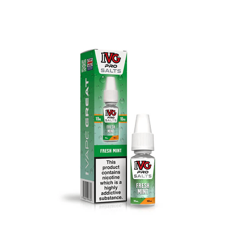 Fresh Mint E-Liquid by IVG Pro Salts - Power Vape Shop